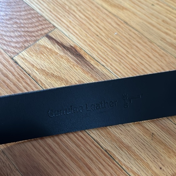 Timberland Men’s Black Genuine Leather Belt Sz L (38/40) NWT - Picture 6 of 6